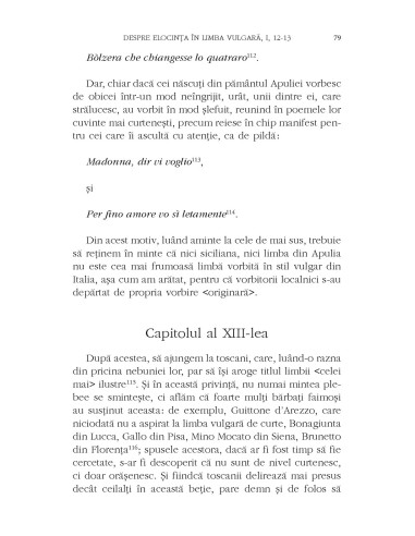 Despre elocinţa în limba vulgară