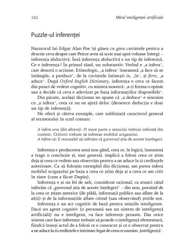 Mitul inteligenţei artificiale Mitul inteligenţei artificiale