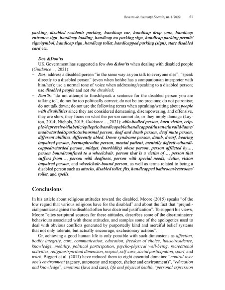 Revista de asistenţă socială. Nr. 1/2022