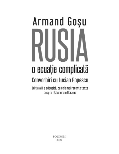 Rusia, o ecuaţie complicată