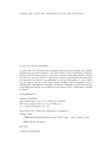 Călătorie în iad și în rai și-n oraș