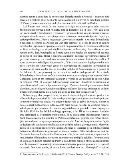 Originile celui de-al Doilea Război Mondial