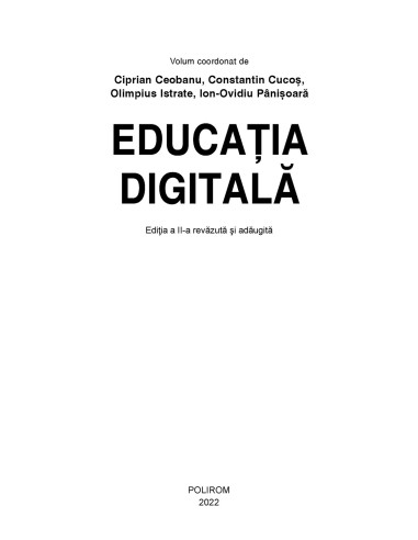 Educaţia digitală