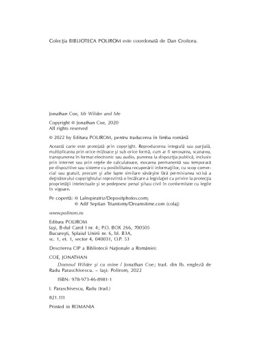 Domnul Wilder şi cu mine