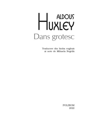 Dans grotesc Dans grotesc