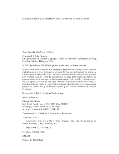 Memoriile unui urs polar