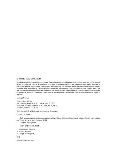 Boli renale ereditare și congenitale