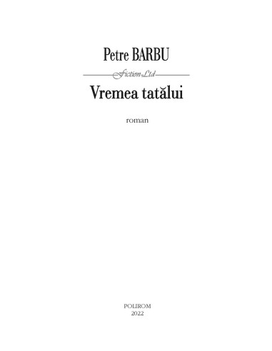 Vremea tatălui Vremea tatălui