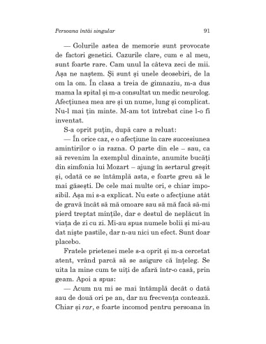 Persoana întâi singular