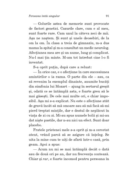 Persoana întâi singular