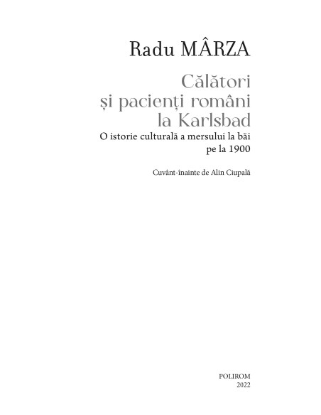 Călători şi pacienţi români la Karlsbad