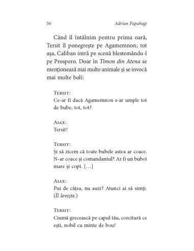 Shakespeare interpretat de Adrian...