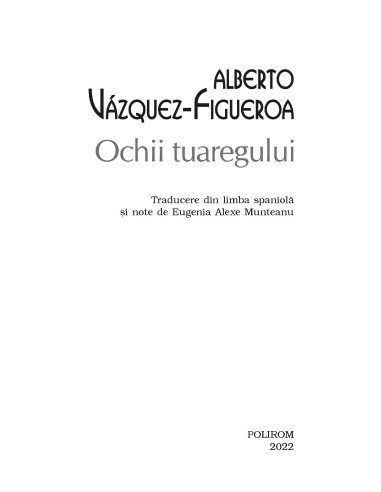 Ochii tuaregului Ochii tuaregului