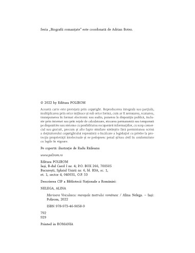 Marioara Voiculescu. Mareşala...