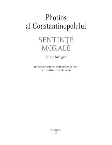 Sentințe morale  Sentințe morale