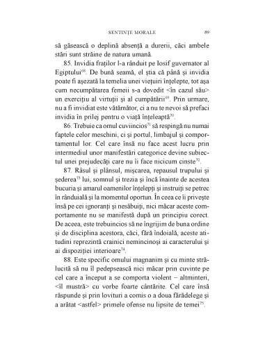 Sentințe morale  Sentințe morale