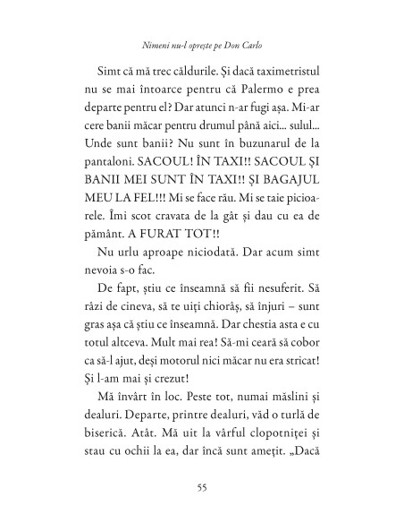 Nimeni nu-l oprește pe Don Carlo