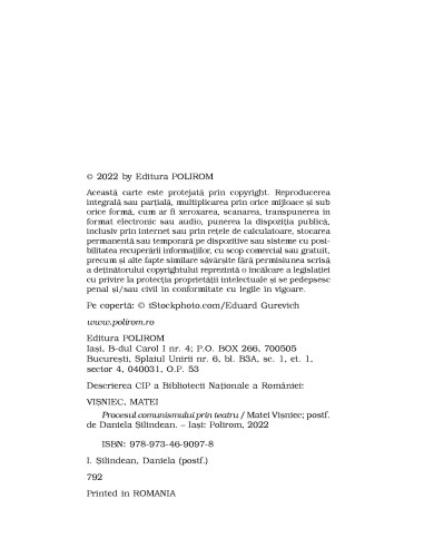 Procesul comunismului prin teatru