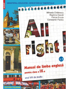 All right! Manual de limba...
