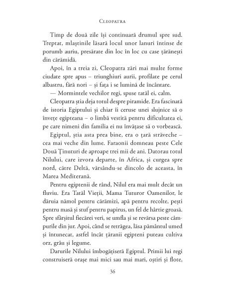 Aventuri în timp. Cleopatra