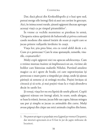 Aventuri în timp. Cleopatra