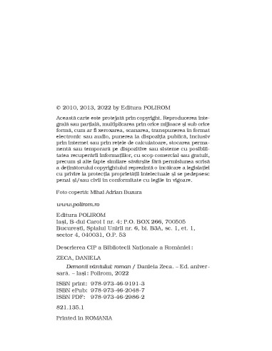 Demonii vântului. Ediţie aniversară