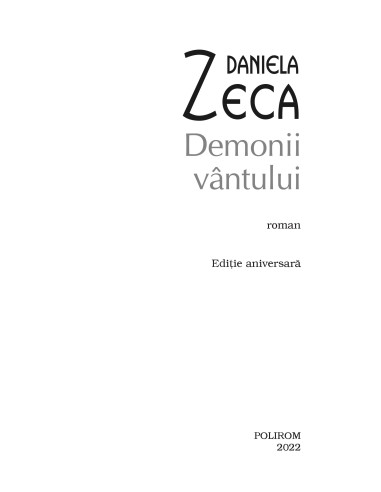 Demonii vântului. Ediţie aniversară