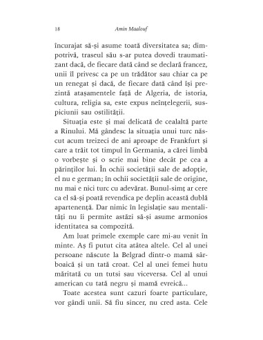 Identităţi ucigaşe Identităţi ucigaşe