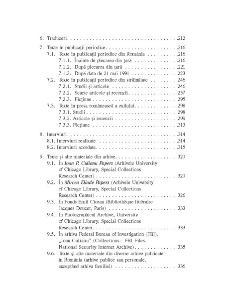 Ioan Petru Culianu. Bibliografie. 1. Opera