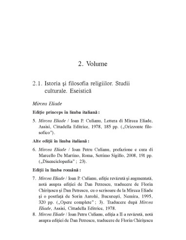 Ioan Petru Culianu. Bibliografie. 1.... Ioan Petru Culianu. Bibliografie. 1....