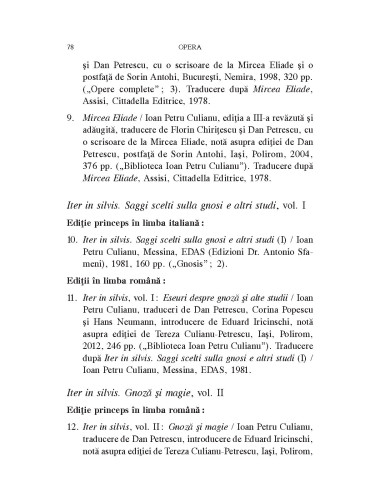 Ioan Petru Culianu. Bibliografie. 1.... Ioan Petru Culianu. Bibliografie. 1....