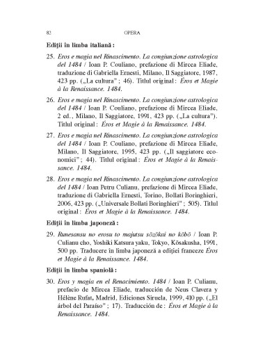 Ioan Petru Culianu. Bibliografie. 1.... Ioan Petru Culianu. Bibliografie. 1....