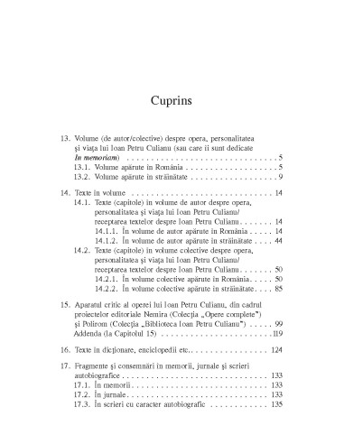Ioan Petru Culianu. Bibliografie. 2....