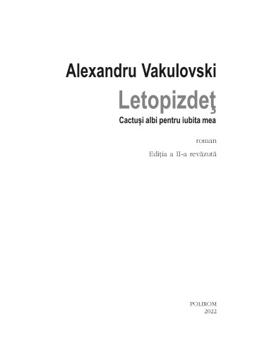 Letopizdeţ Letopizdeţ