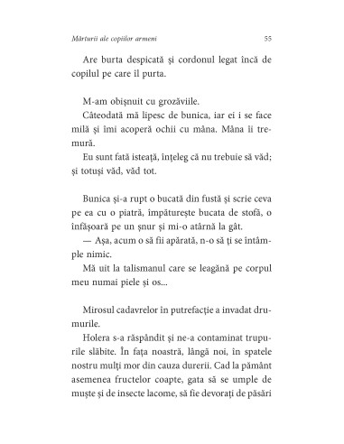 Mărturii ale copiilor armeni. 1915-1922