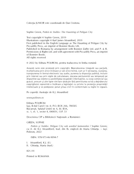 Potkin şi Stubbs. Peligan City sub asediul fantomelor