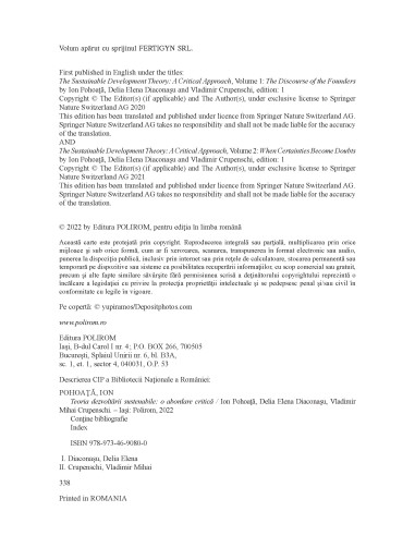 Teoria dezvoltării sustenabile