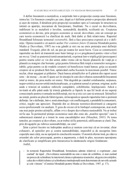 Teoria dezvoltării sustenabile