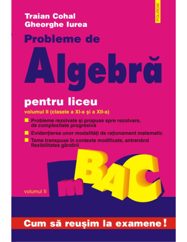 Probleme de algebră pentru liceu