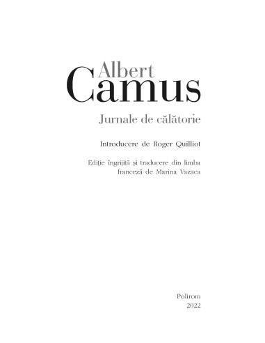 Jurnale de călătorie Jurnale de călătorie