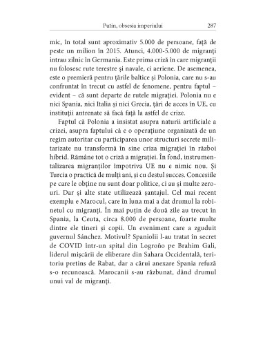 Putin, obsesia imperiului