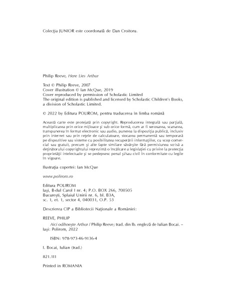 Aici odihneşte Arthur