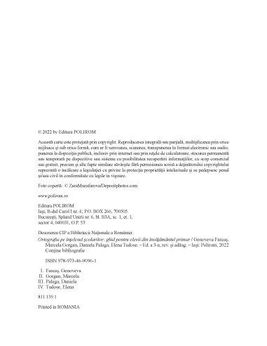 Ortografia pe înţelesul şcolarilor Ortografia pe înţelesul şcolarilor