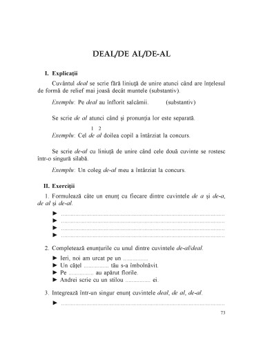 Ortografia pe înţelesul şcolarilor Ortografia pe înţelesul şcolarilor