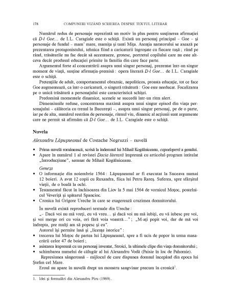 Compunerile şcolare