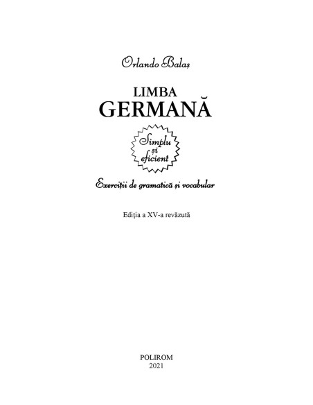 Pachet Promoţional Limba germană