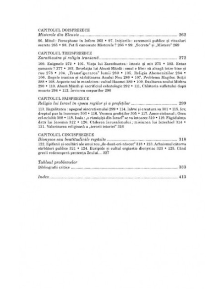 Pachet promoţional Istoria credinţelor şi ideilor religioase