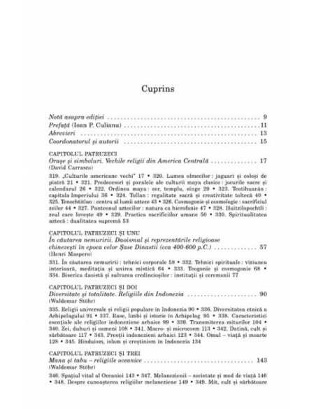 Pachet promoţional Istoria credinţelor şi ideilor religioase