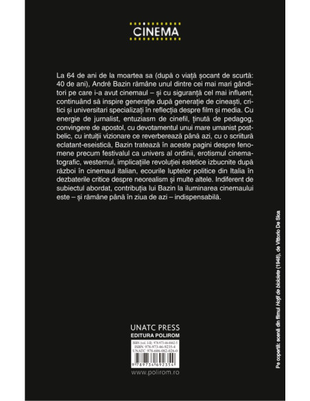 Ce este cinematograful? (II)