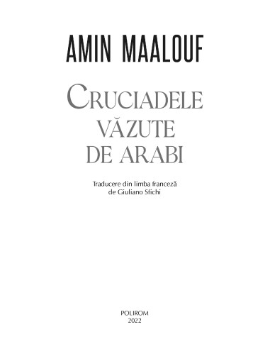 Cruciadele văzute de arabi